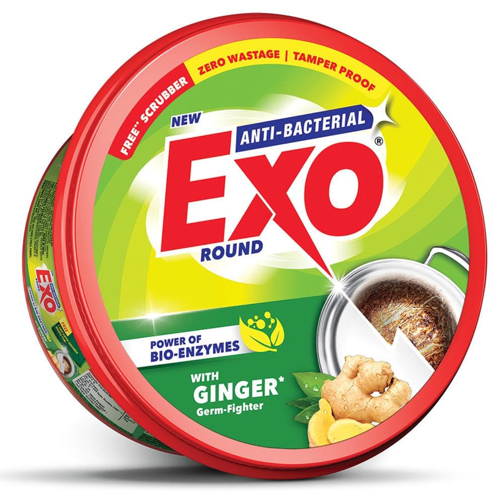 Exo Touch & Shine Anti-Bacterial Round Dishwash Bar