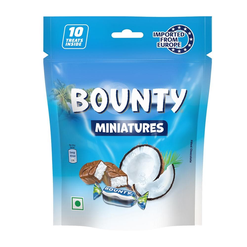 Bounty Coconut Miniatures Chocolate
