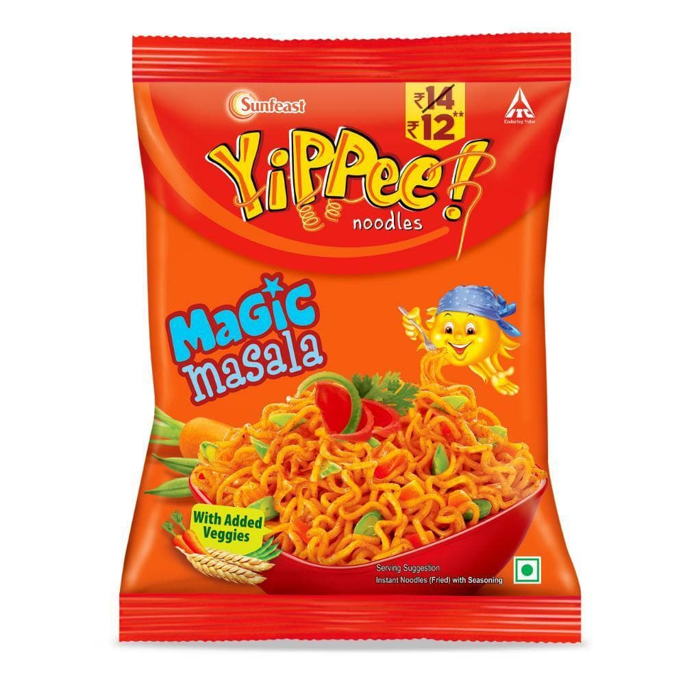 YiPPee Magic Masala Noodles with Added Veggies