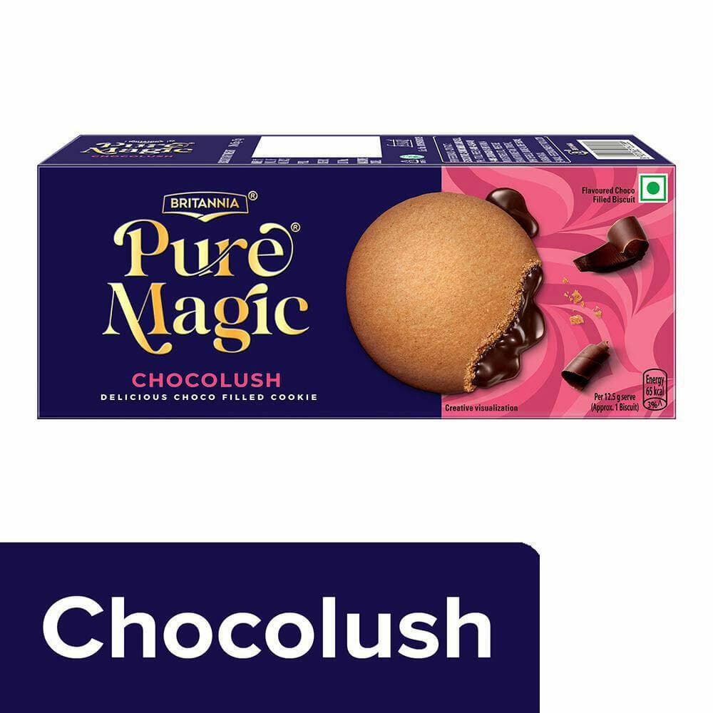 Britannia Pure Magic Chocolush Choco Filled Cookie