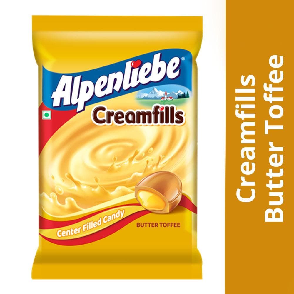 Alpenliebe Creamfills Center Filled Butter Toffee