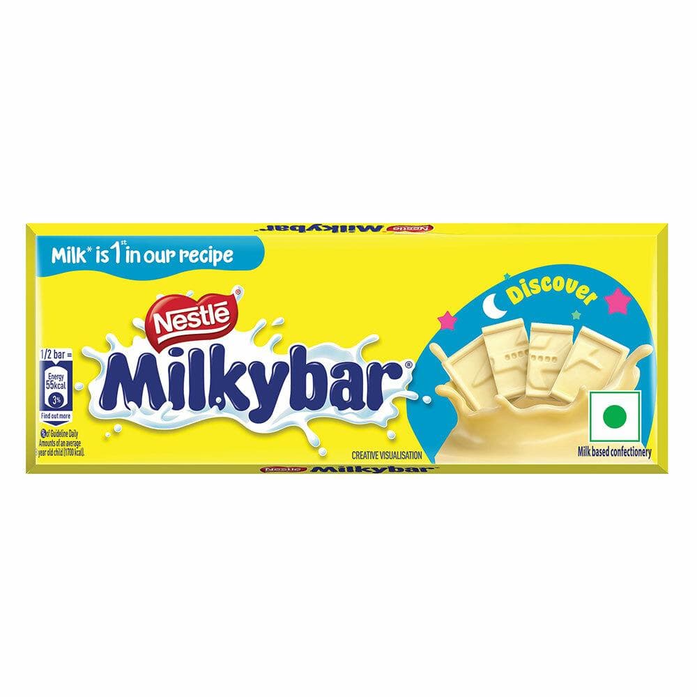 Nestle Milkybar Creamy White Chocolate Tablet Bar
