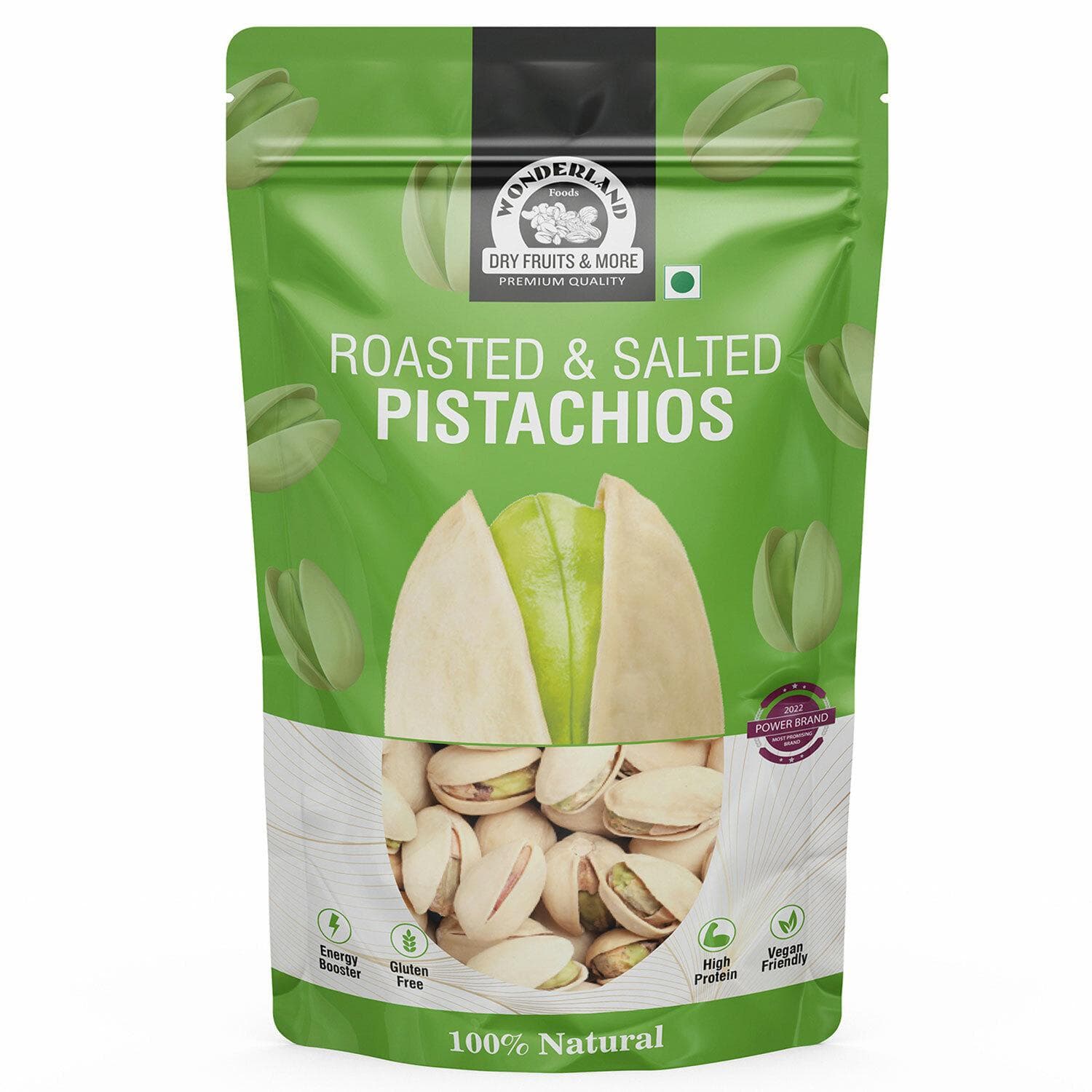 Wonderland Foods Premium Roasted & Salted Pistachios