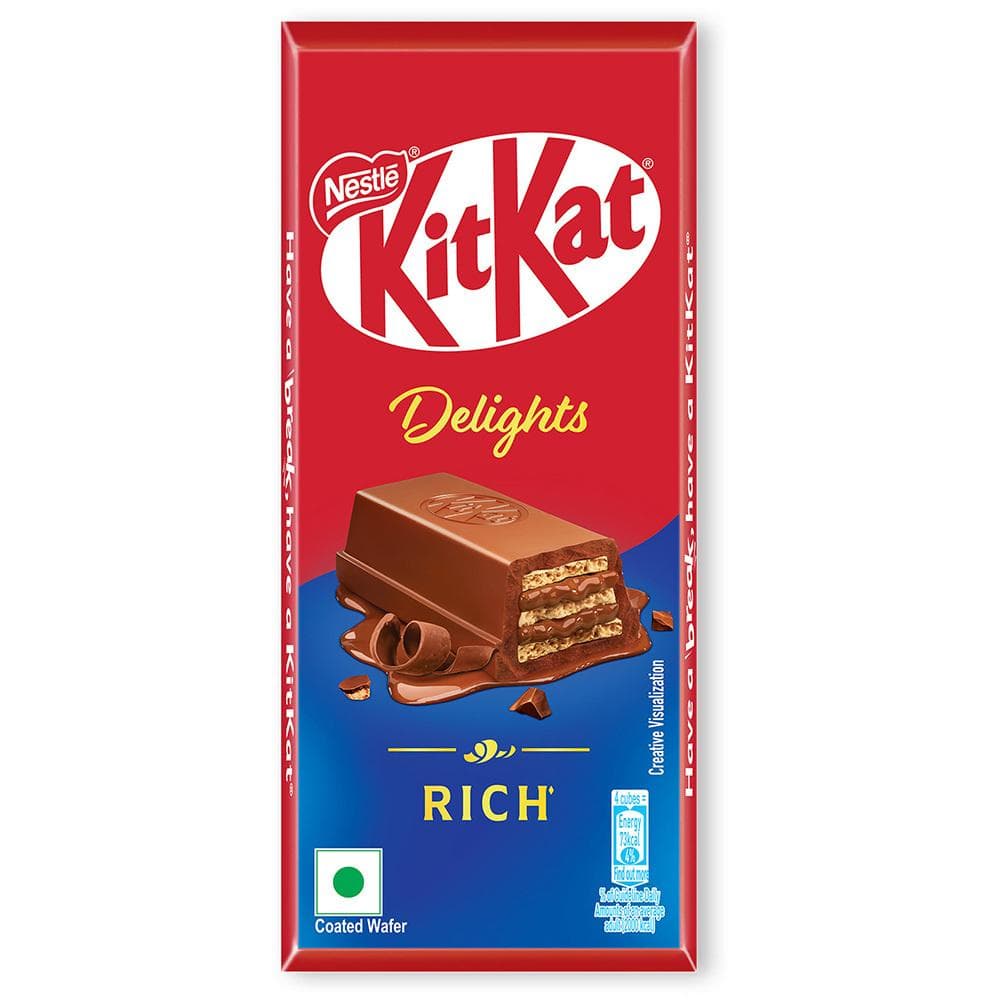 Nestle KitKat Delight Rich Choco Coated Wafer Chocolate
