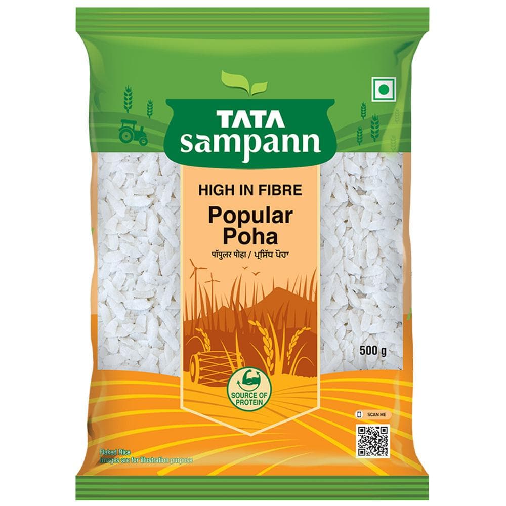 Tata Sampann White Thick Poha