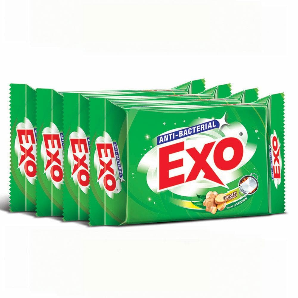 Exo Dishwash Ginger Twist Bar 300g x 4N