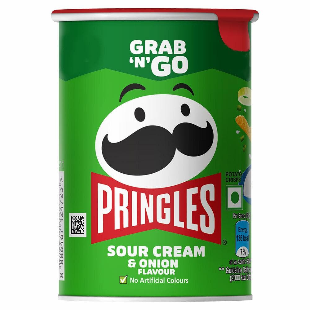 Pringles Grab N Go Sour Cream & Onion Potato Chips