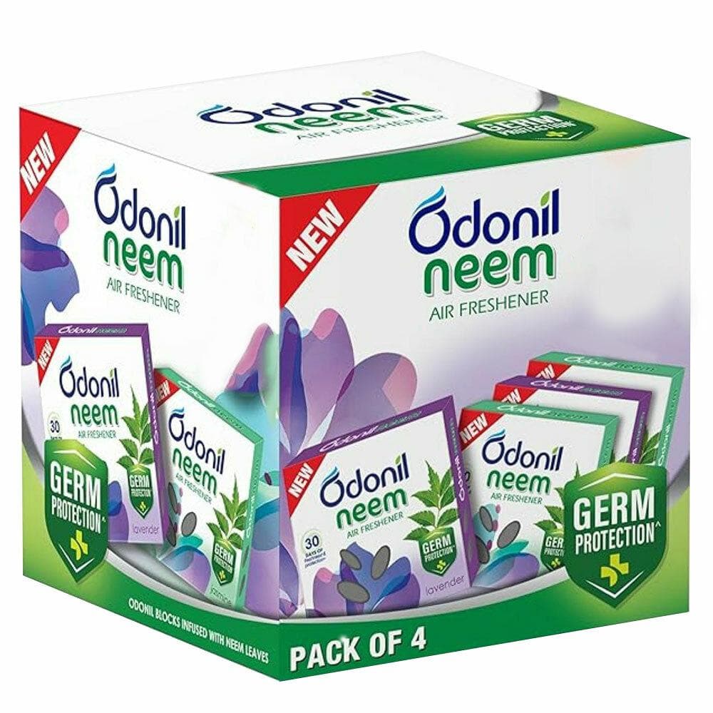 Odonil Neem Air Freshener Blocks (Pack of 4)