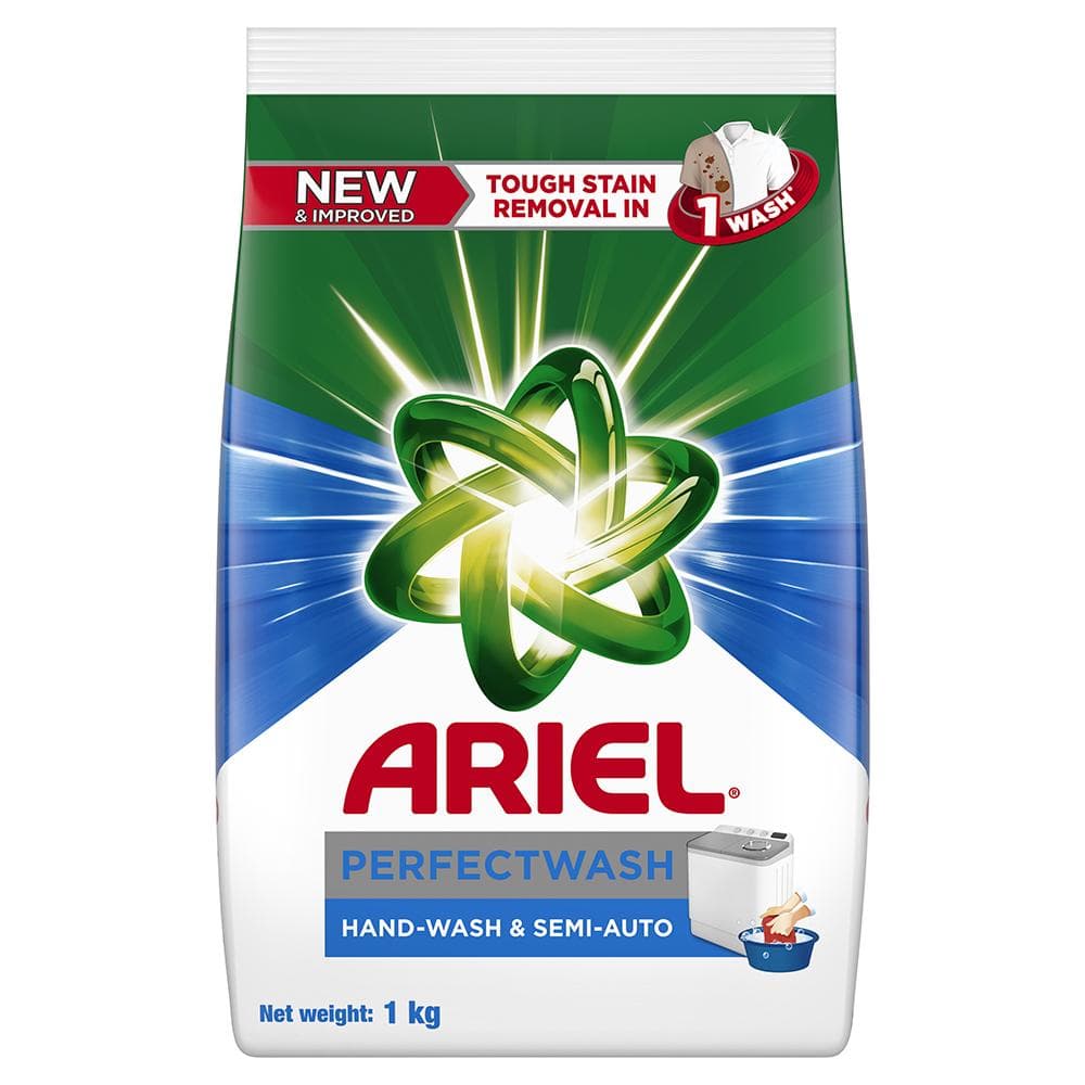 ARIEL PERFECT WASH DETERGENT POWDR 1KGPP