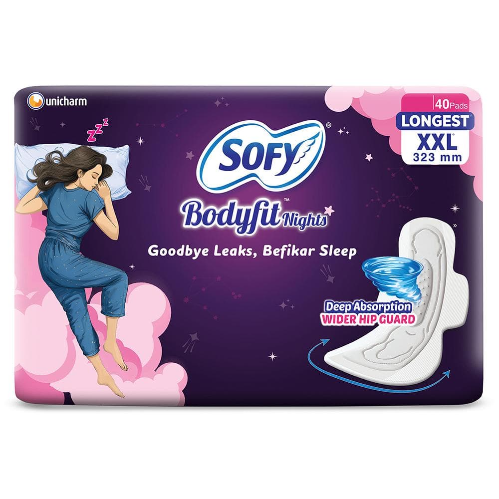 Sofy Bodyfit Nights XXL Sanitary Pads 40 N