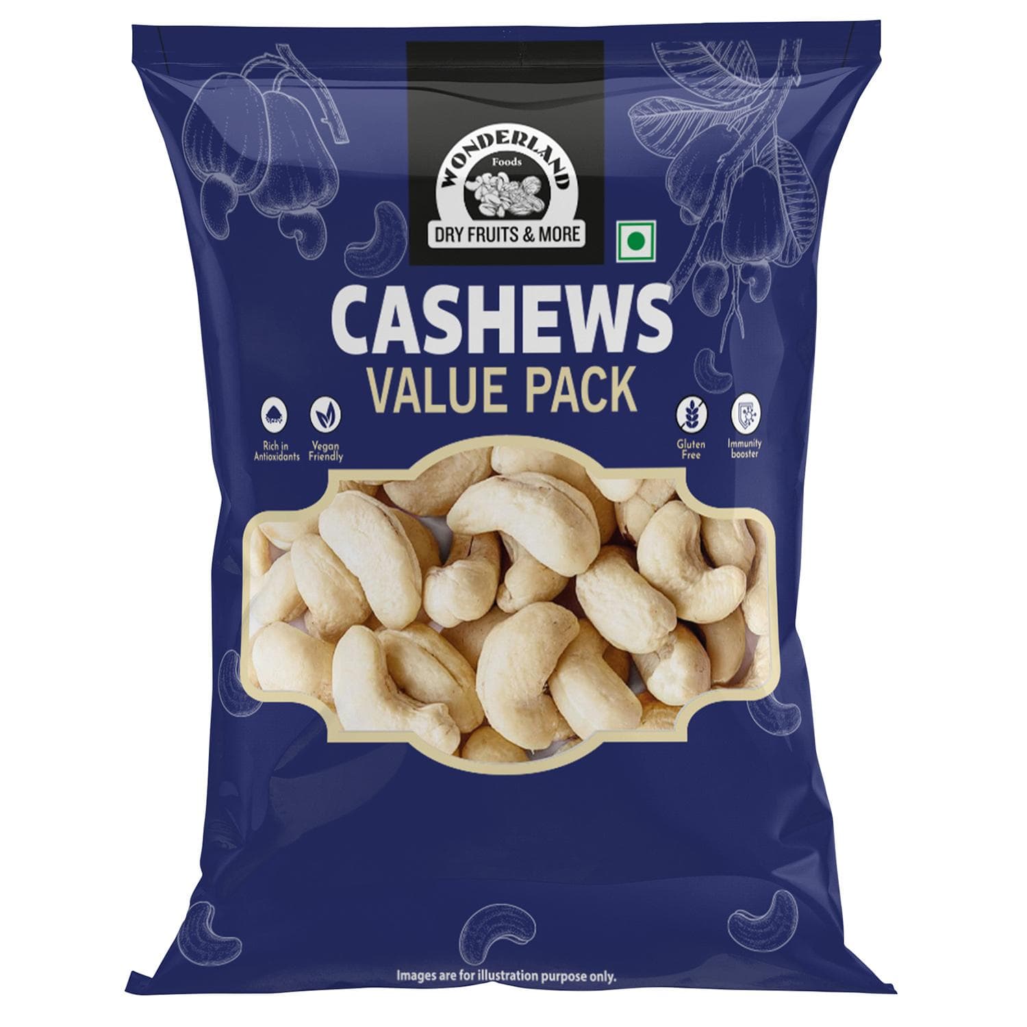 Wonderland Foods Value Pack Cashew