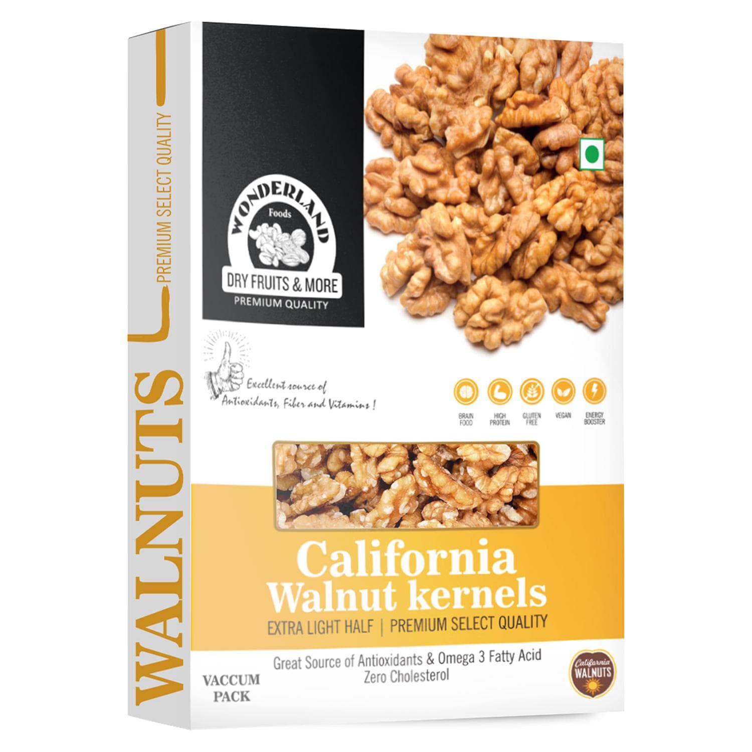 Wonderland Foods Premium Walnut Kernels