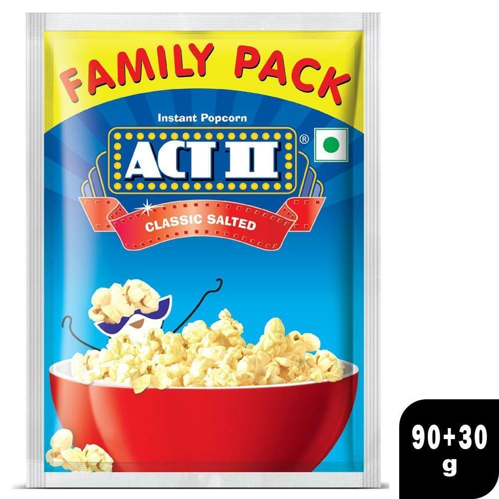 Act II Classic Salted Instant Popcorn