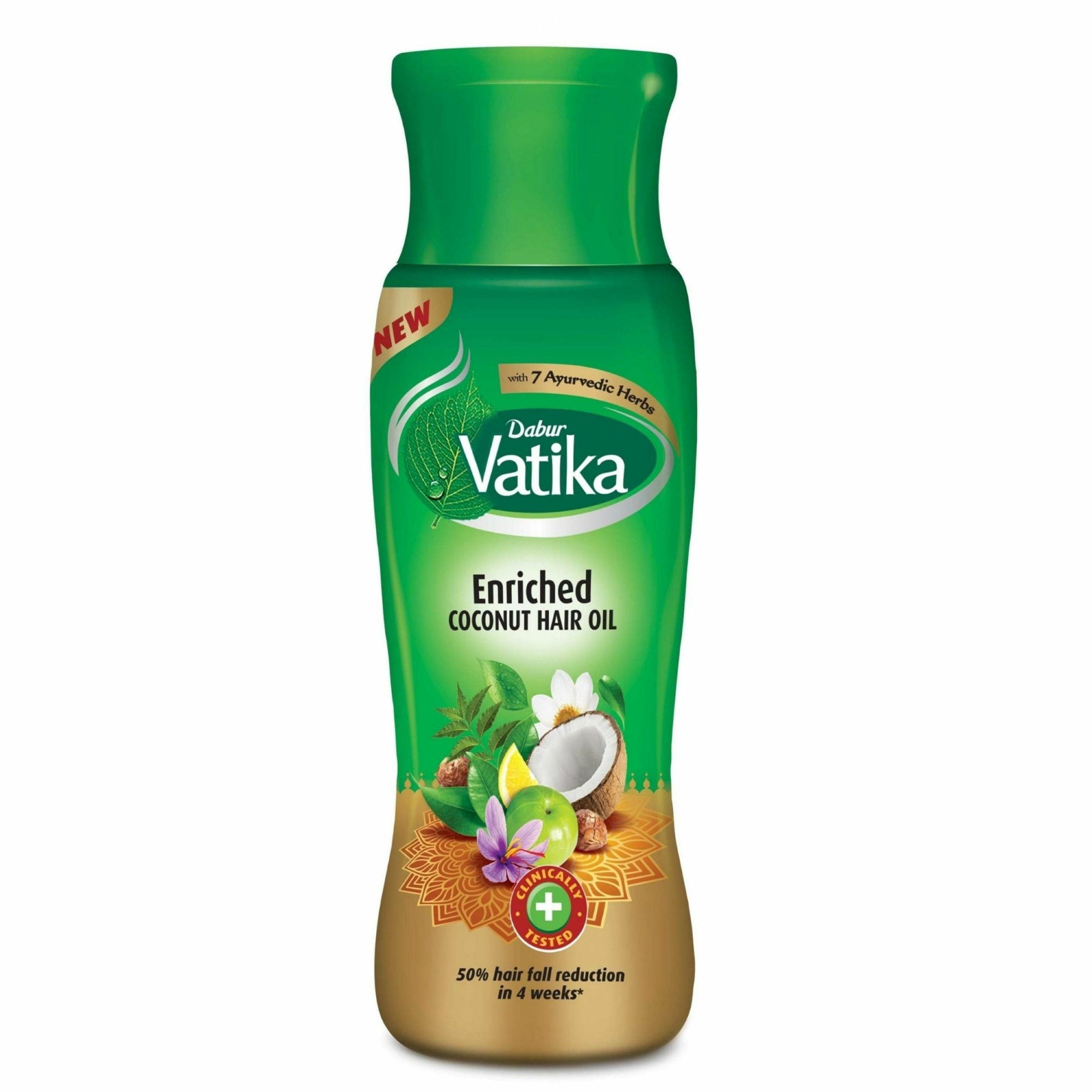 Dabur Vatika 7 Ayurvedic Herbs Enriched Coconut Hair Oil
