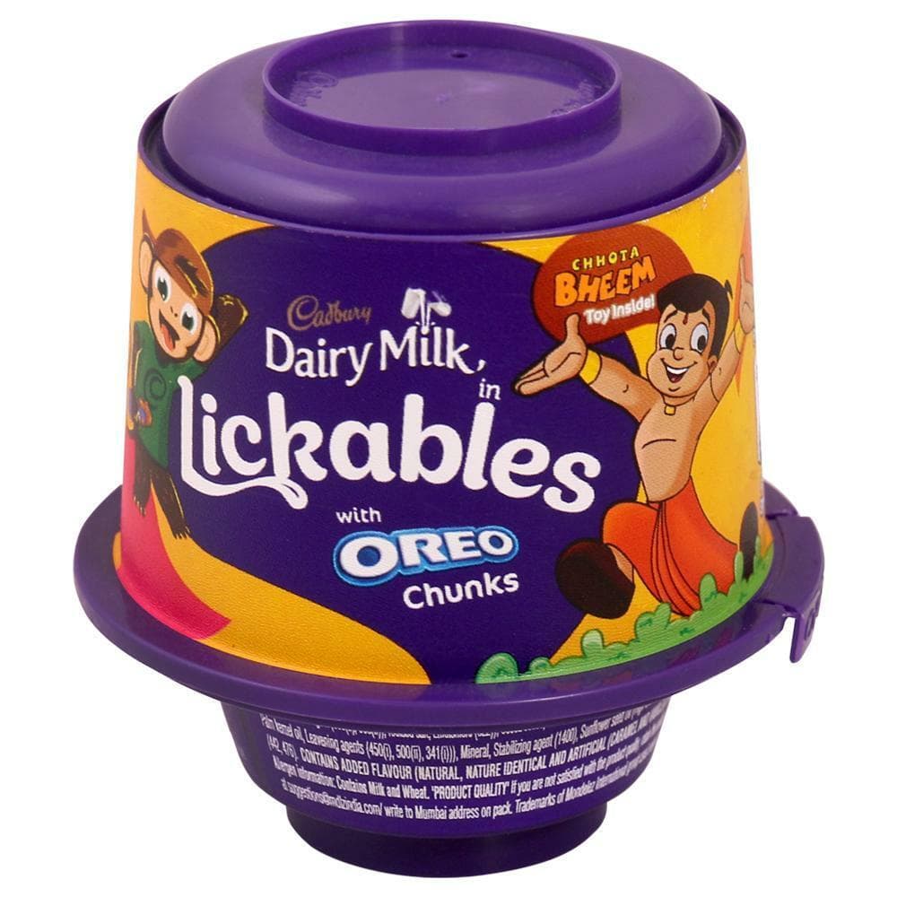 Cadbury Dairy Milk Lickables Chocolate with Oreo Chunks