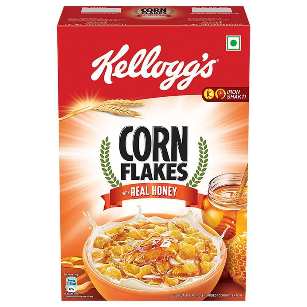 Kellogg's Corn Flakes With Real Honey