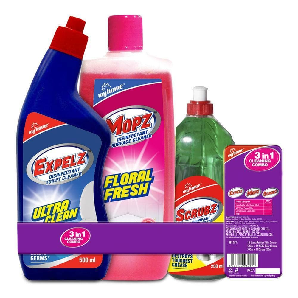 My Home 3 in 1 Cleaning Combo Pack