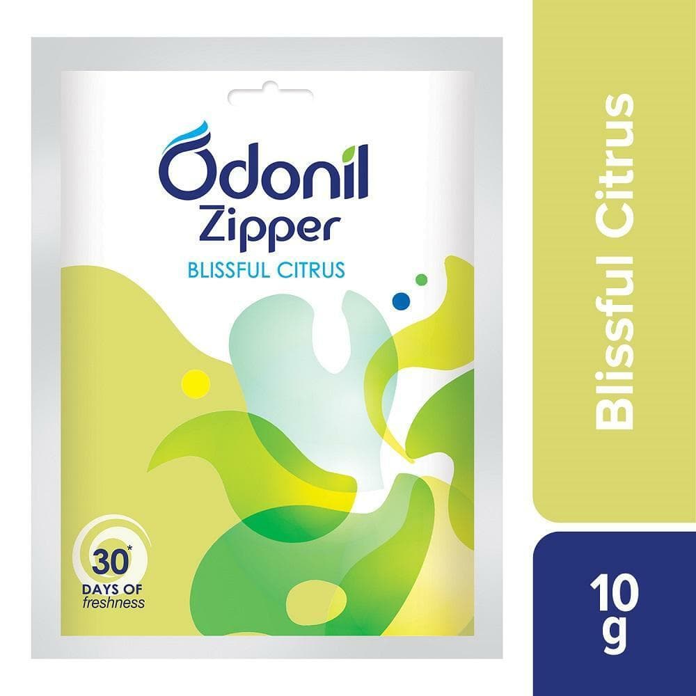 Odonil Zipper Blissful Citrus Air Freshener