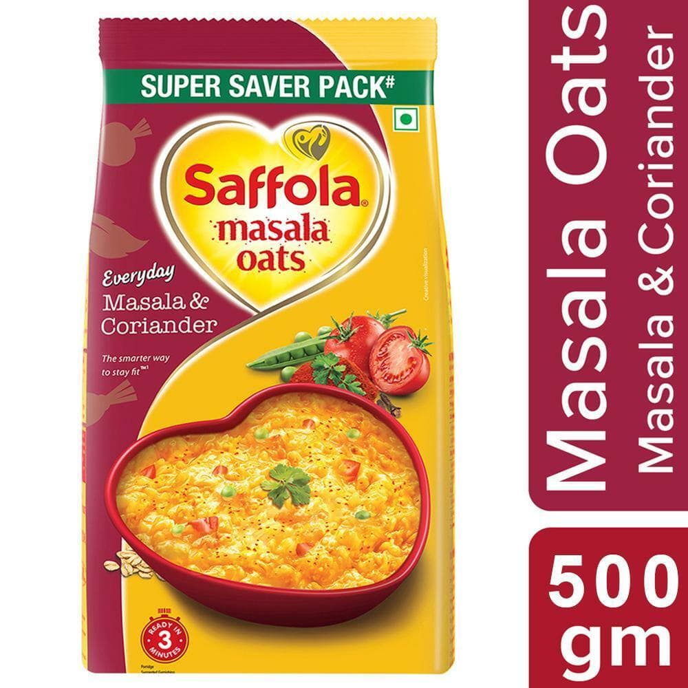 Saffola Coriander & Masala Instant Oats