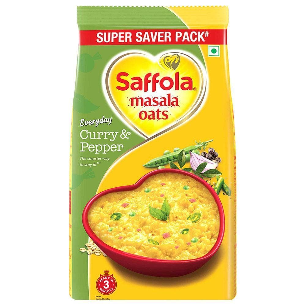 Saffola Curry & Pepper Instant Masala Oats