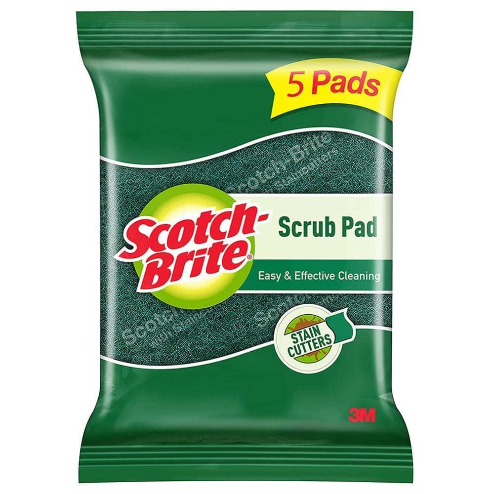 Scotch-Brite S-Shape Scrub Pad (7.5 cm X 10 cm)