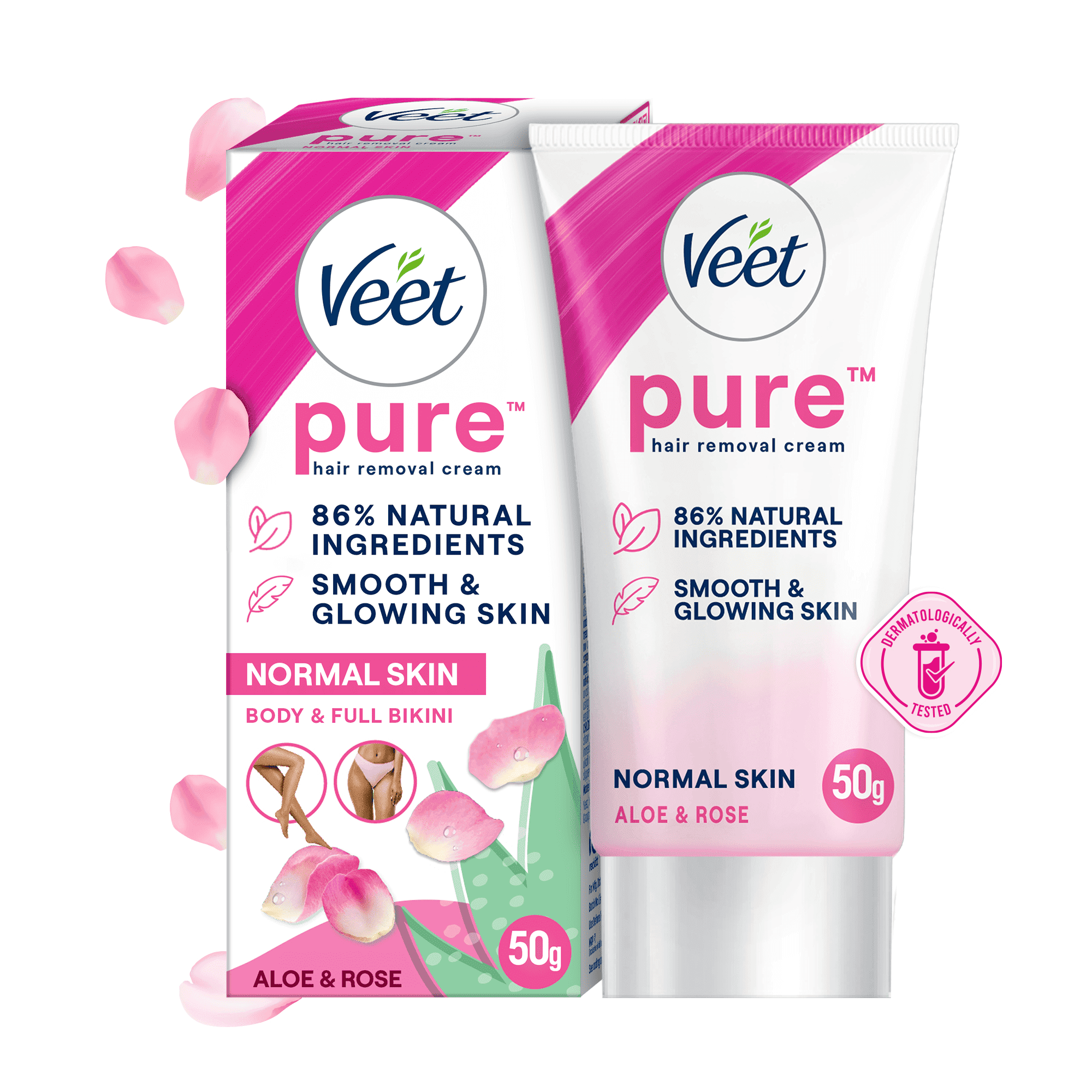 Veet Pure Hair Removal Cream for Women For Normal Skin