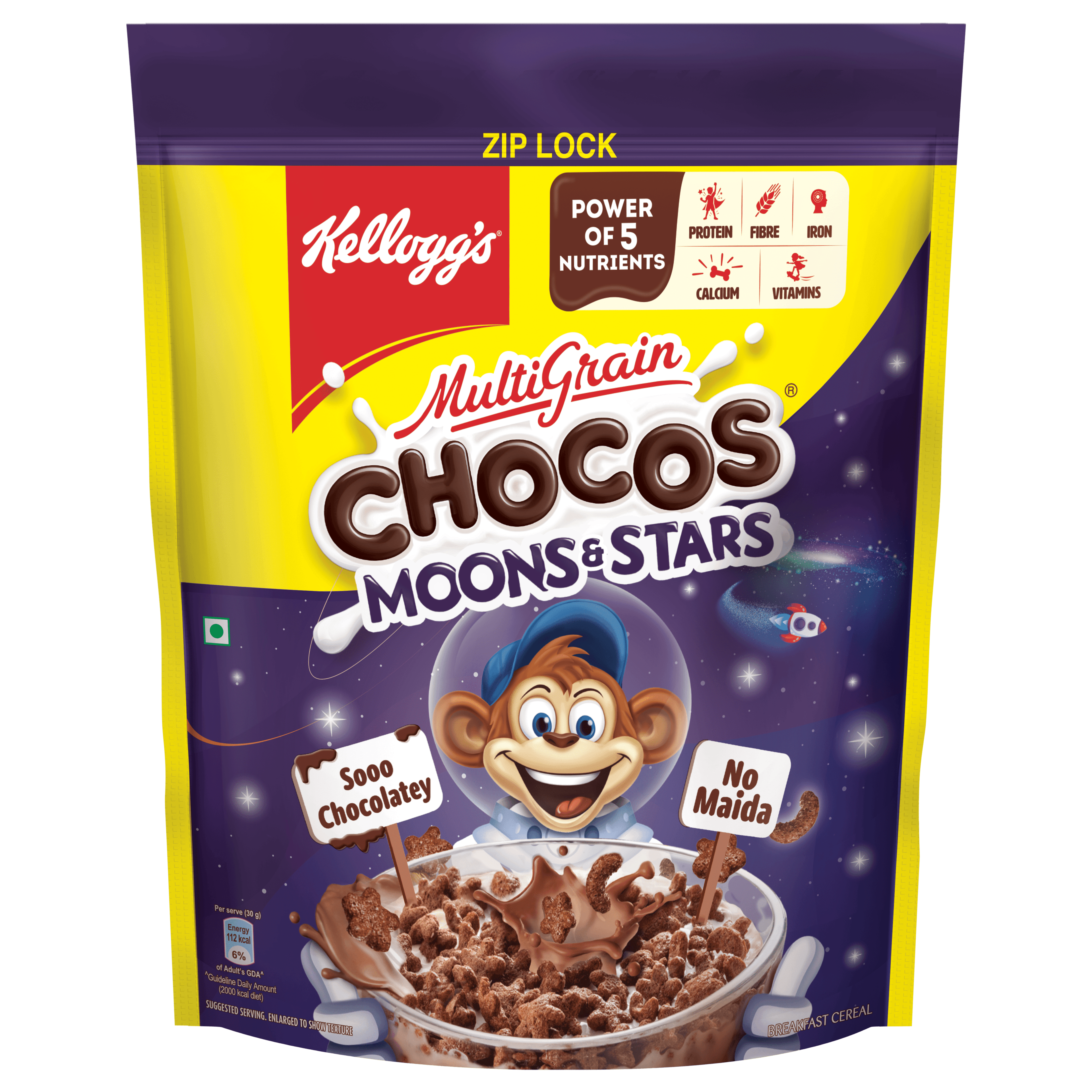 Kellogg's Moons & Stars Chocos Cereal