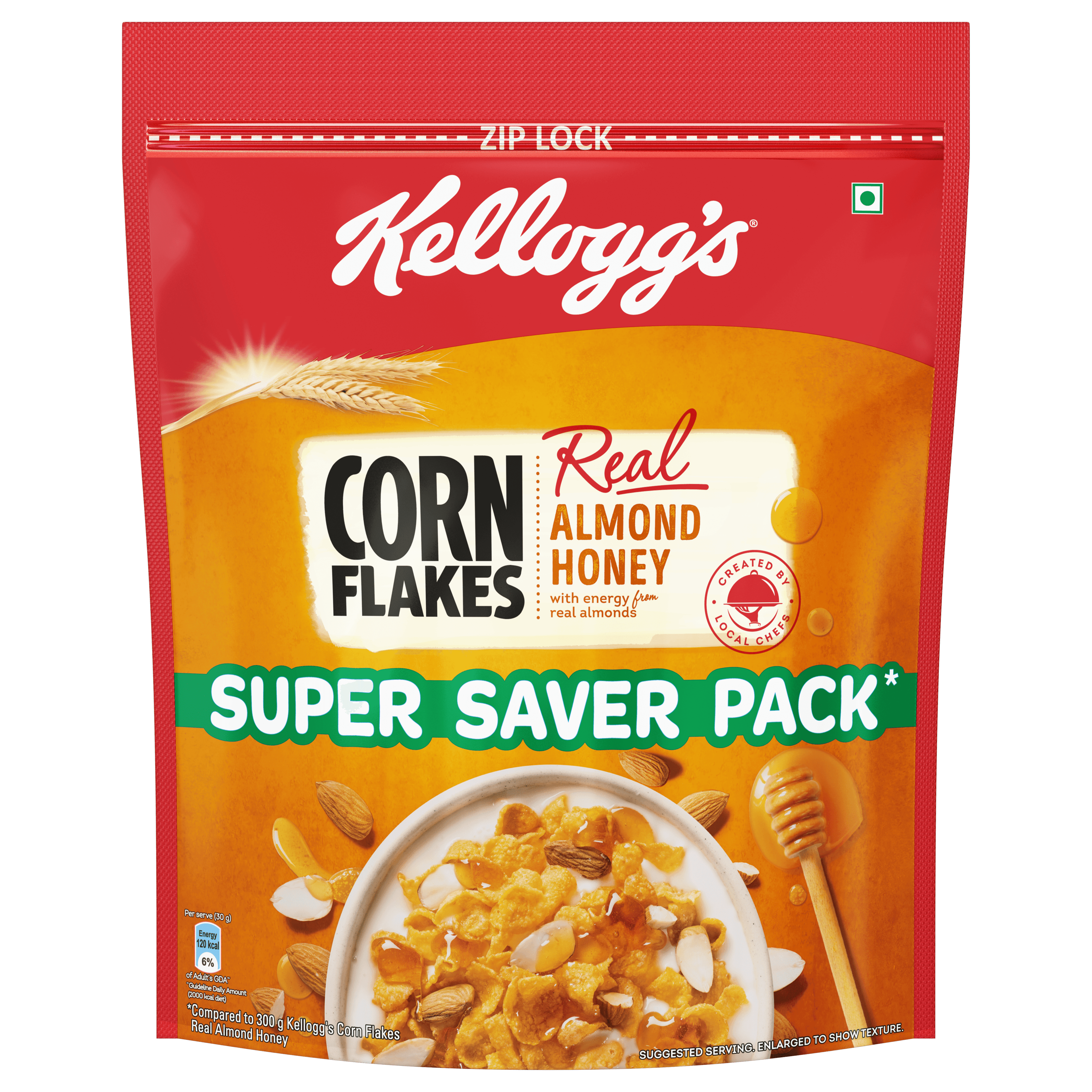 Kellogg's Corn Flakes With Real Almond & Honey