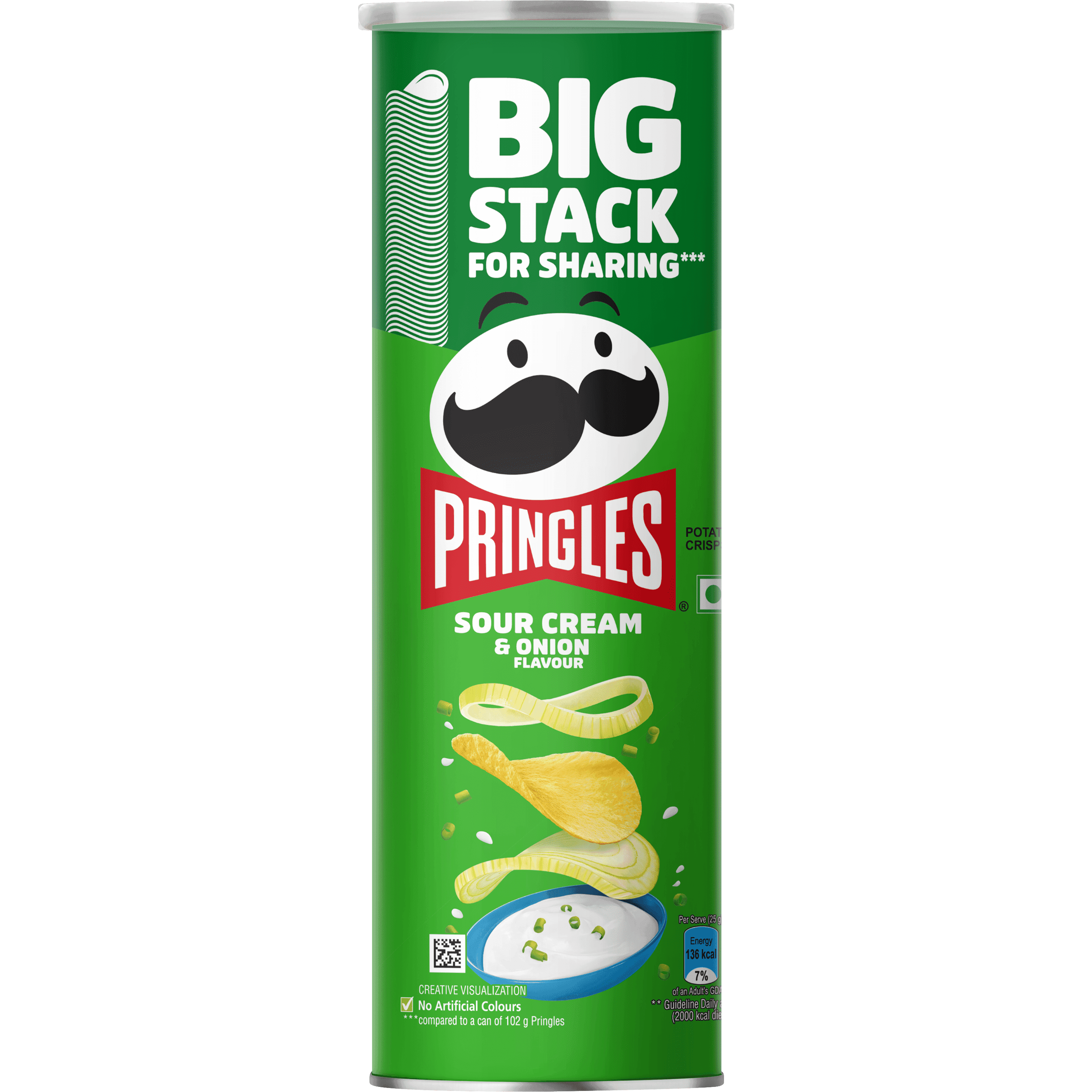 Pringles Sour Cream and Onion Potato Chips